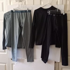 NWT - All-In-Motion Boys Thermal Set - Size XL (14) - Black/Olive